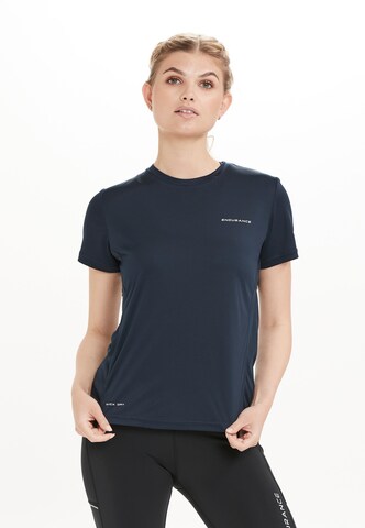 ENDURANCE Funkční tričko 'MILLY' – modrá: přední strana