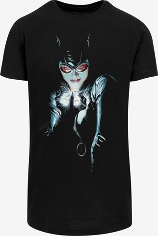 Maglietta 'DC Comis Superhelden Batman Alex Ross Catwoman' di F4NT4STIC in nero: frontale