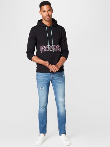 BOSS Sweatshirt 'Soody' in Black