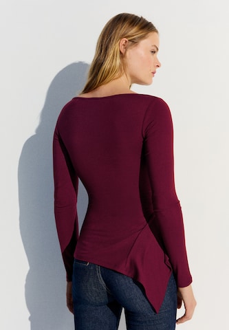 Bershka Shirts i rød