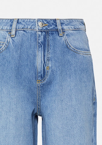COMMA Wide leg Jeans in Blauw