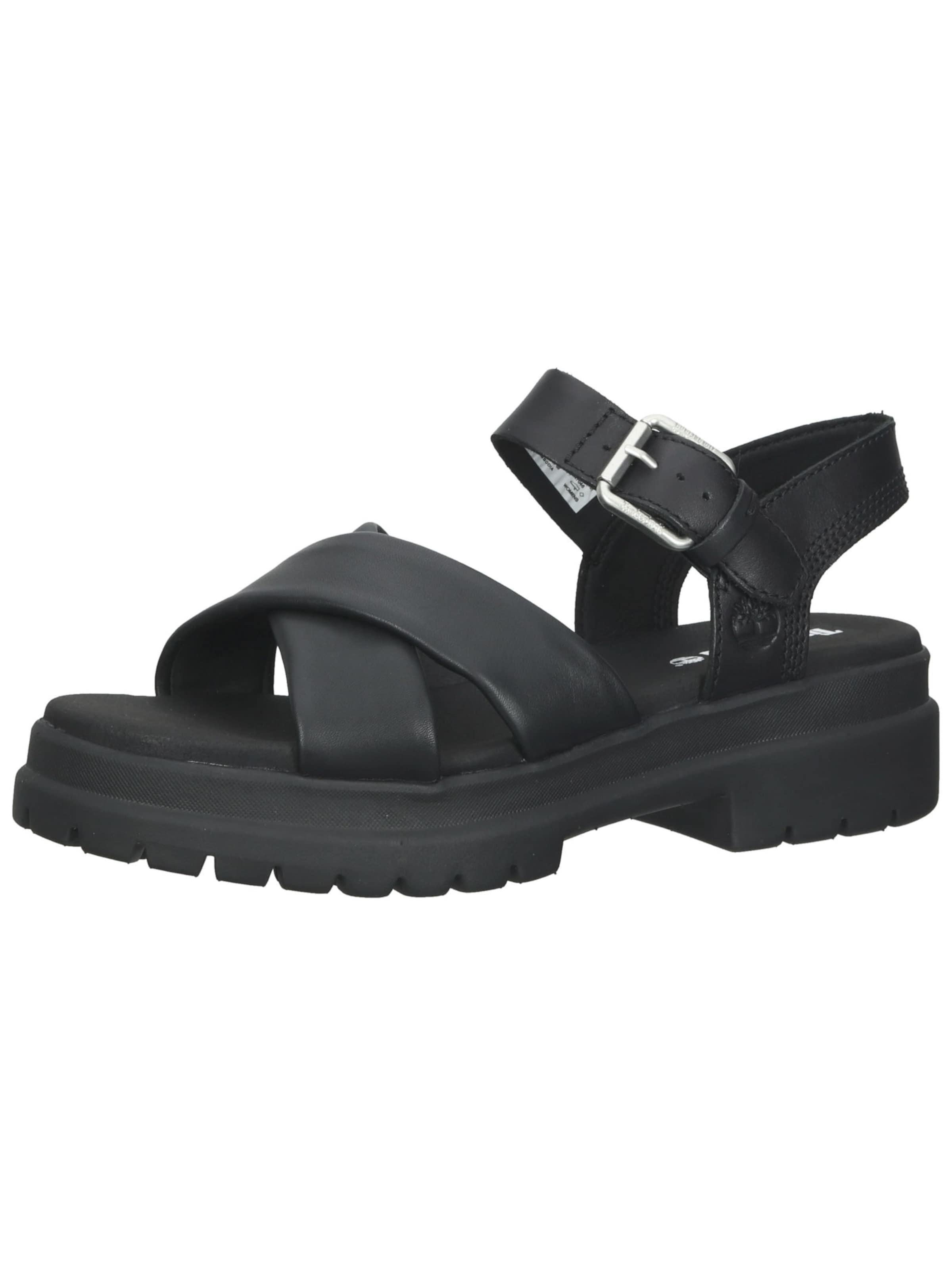 TIMBERLAND Sandaal 'London Vibe' in Zwart: voorkant