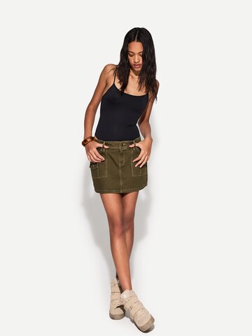 Shirtbody Bershka en noir