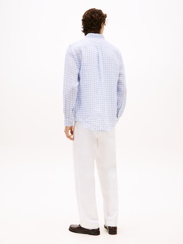 TOMMY HILFIGER Средняя посадка Рубашка 'ESSENTIAL' в Синий