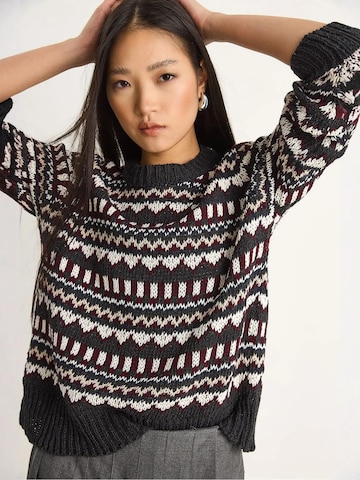 Pull-over 'Pullover' Bianco Lucci en gris