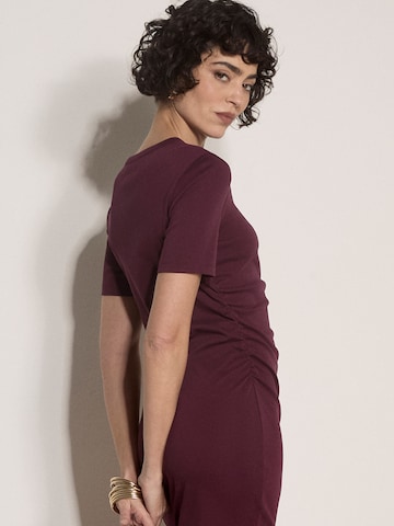Apricot Jurk ' ' in Rood