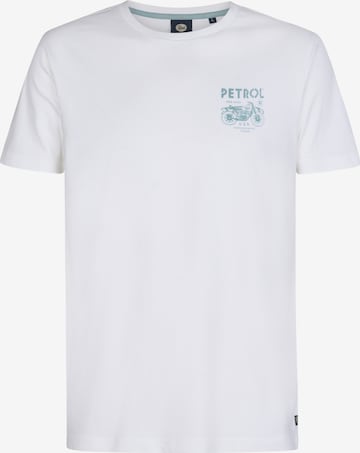 Petrol Industries Shirt 'Bayfrontstone' in White: front