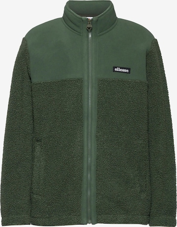 ELLESSE Fleecejacke 'Furry' in Grün: Vorderseite