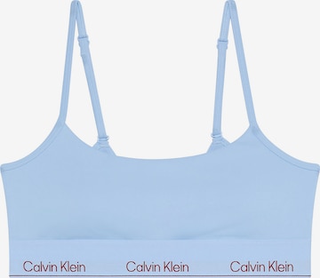 Soutien-gorge de sport Calvin Klein Sport en bleu : devant