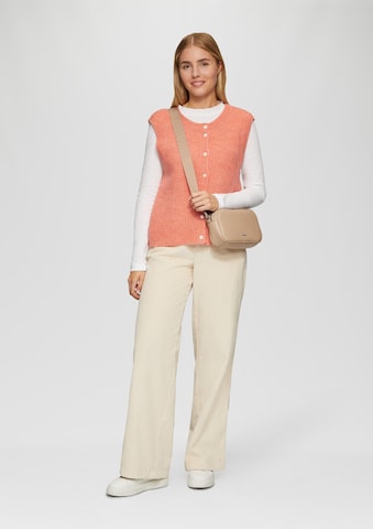 s.Oliver Gebreide bodywarmer in Oranje