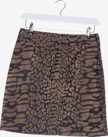 GANNI Skirt in S in Brown: front