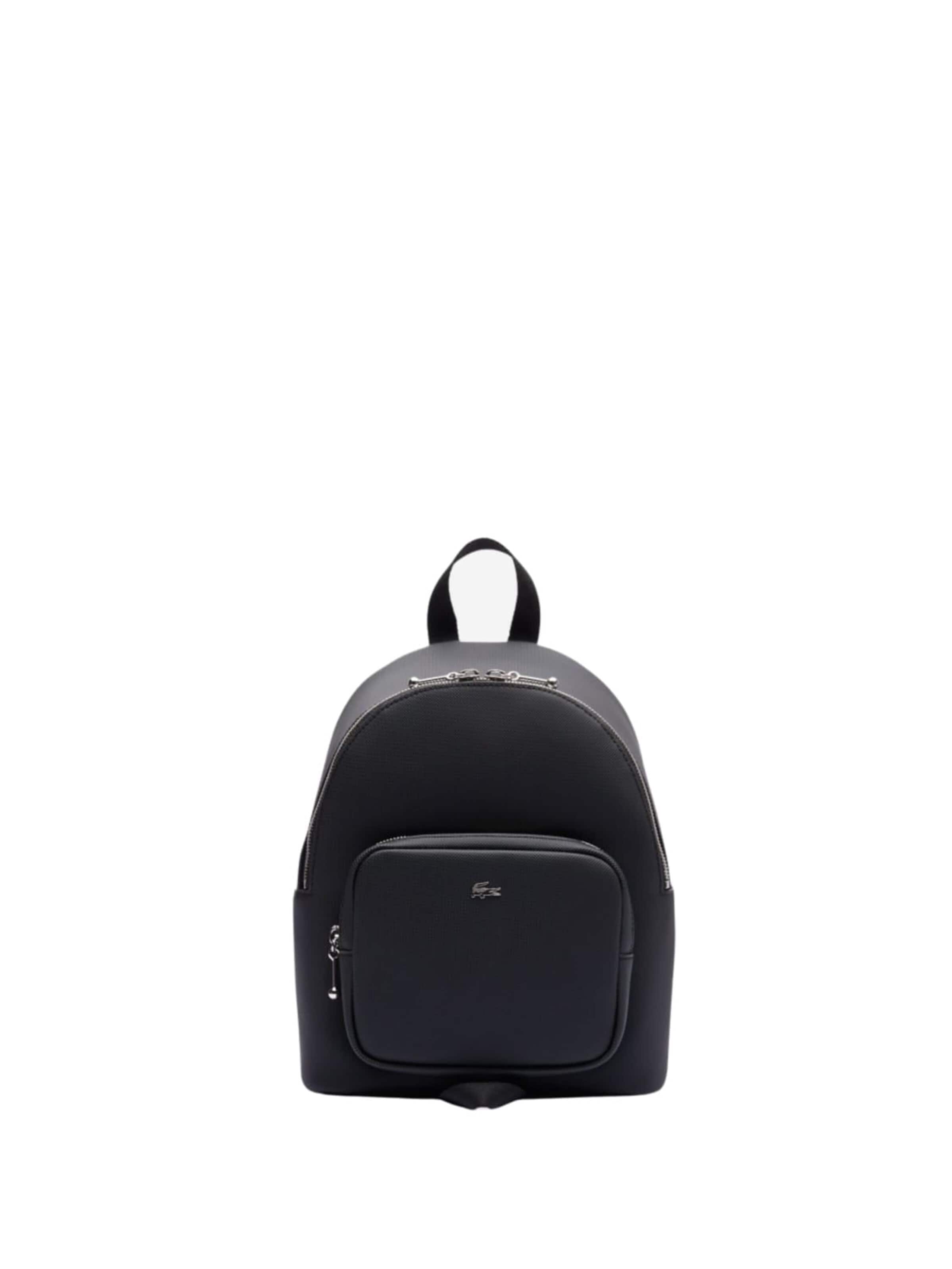 Borsa a mano 'Lacoste Sac à dos Femme Daily City Noir' di LACOSTE in nero: frontale