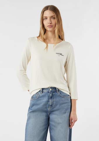 T-shirt COMMA en beige : devant