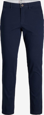JACK & JONES Slim fit Chino trousers 'Marco Dave' in Blue: front