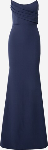 mėlyna Trendyol Vakarinė suknelė: priekis