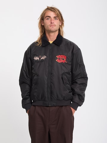 Volcom Jacke 'Fa Ozzy' in Schwarz: Vorderseite