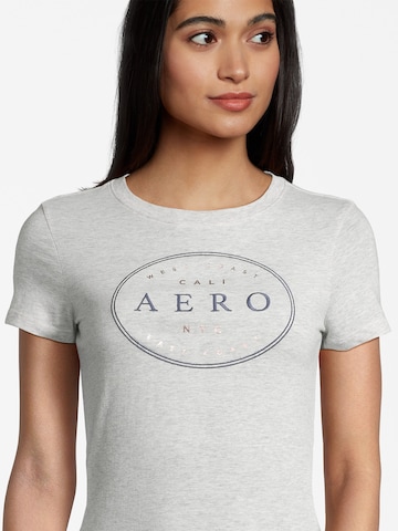 AÉROPOSTALE Shirt in Grey