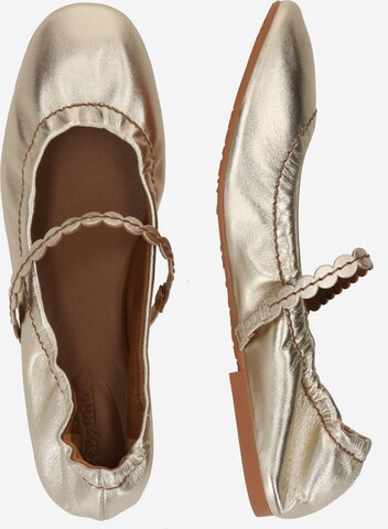 See by Chloé - Bailarina 'KADDY' en oro