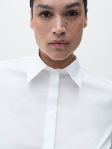Chemisier 'SOFIA' MANGO en blanc