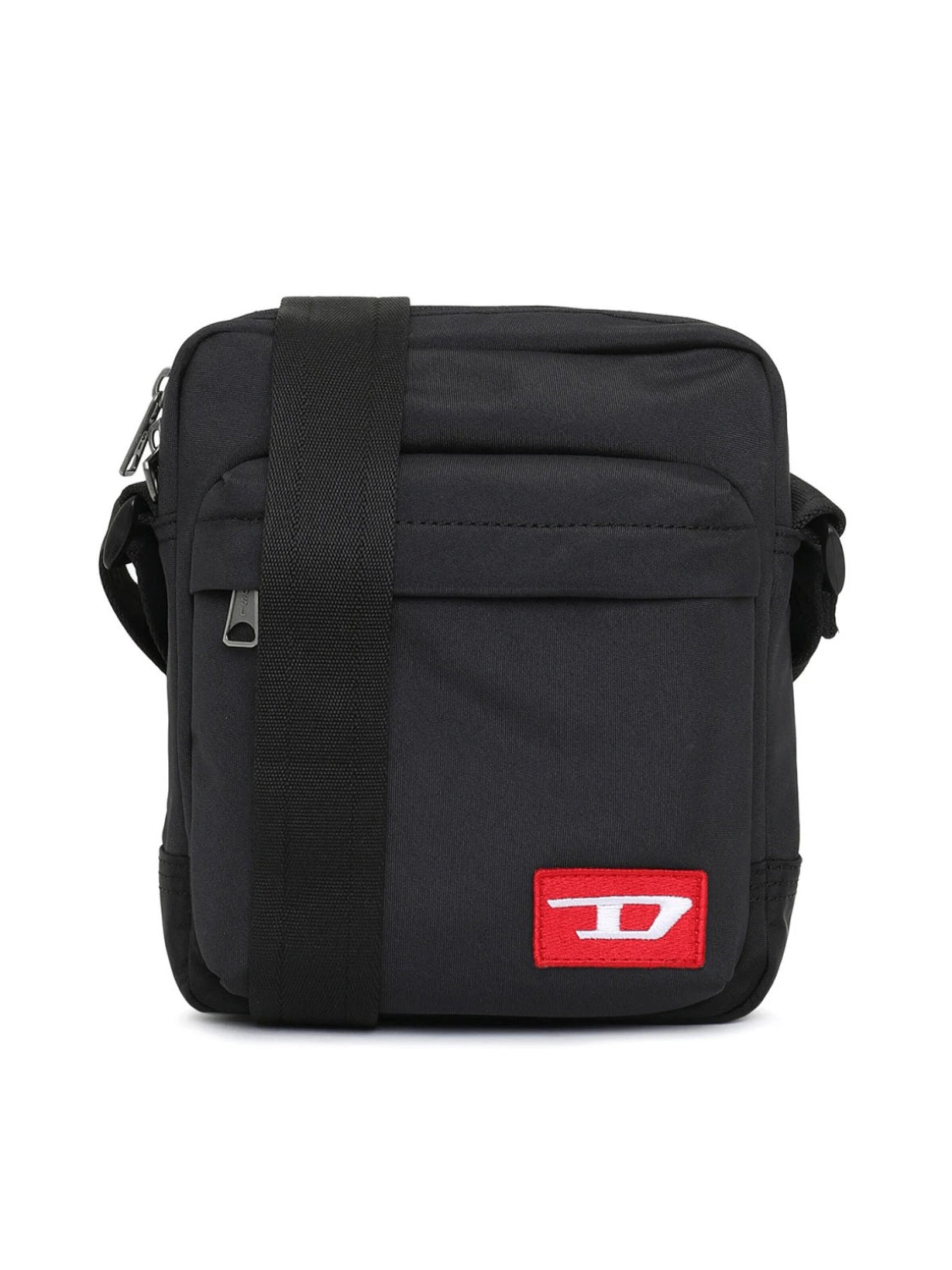 DIESEL Crossbody bag 'WALLACE WARE' in Black: front