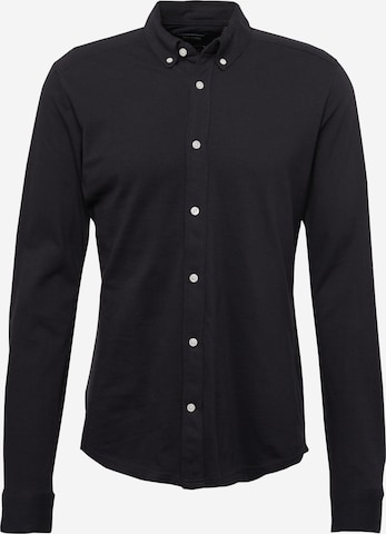 Chemise Only & Sons en bleu : devant