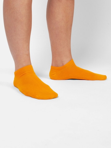 DillySocks Ankle Socks in Yellow: front