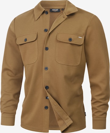 INDICODE JEANS Overhemd 'INNello' in Groen: voorkant