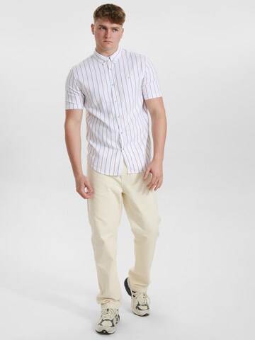 Dxnmxrk Shirt 'DXCalaeb' in Beige