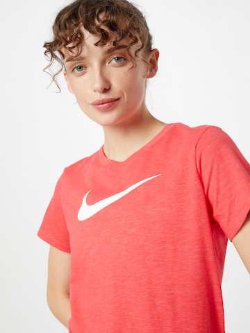 NIKE Performance shirt 'Swoosh' in Red