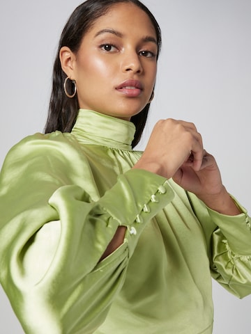 ABOUT YOU x Emili Sindlev Blouse 'Brittany' in Green