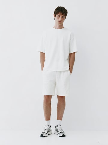 Pull&Bear Tričko – bílá
