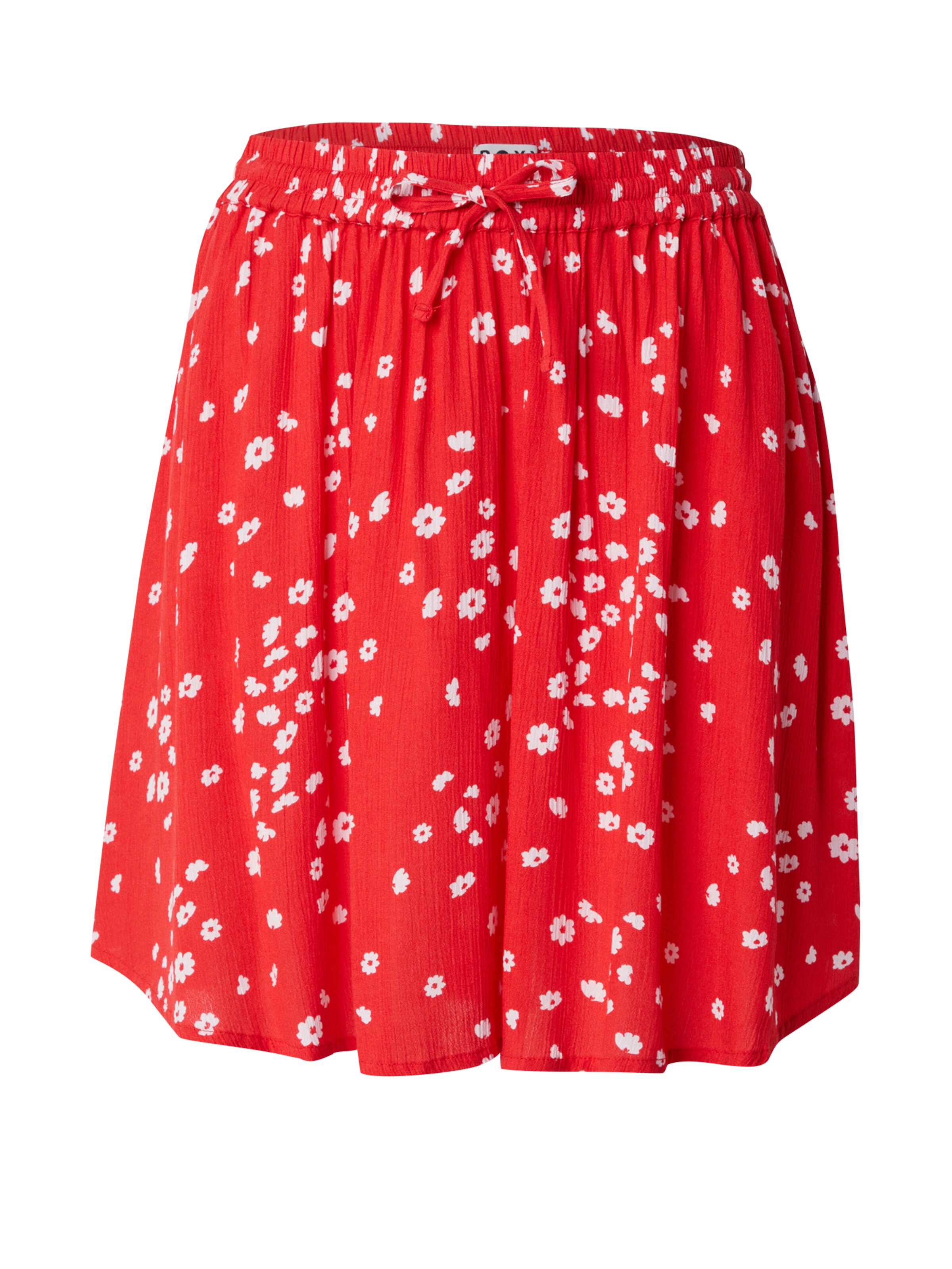 ROXY Sukňa 'Flowing Love' - Červená: predná strana