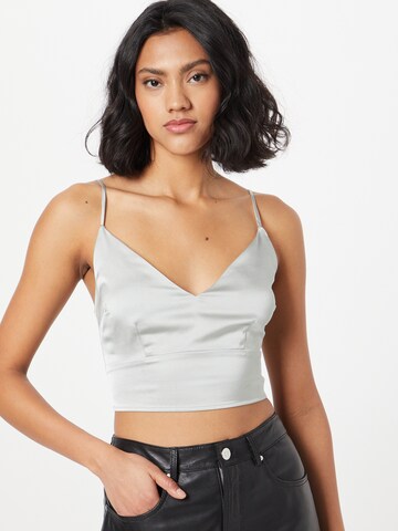 Abercrombie & Fitch Top 'REOR' in Green: front