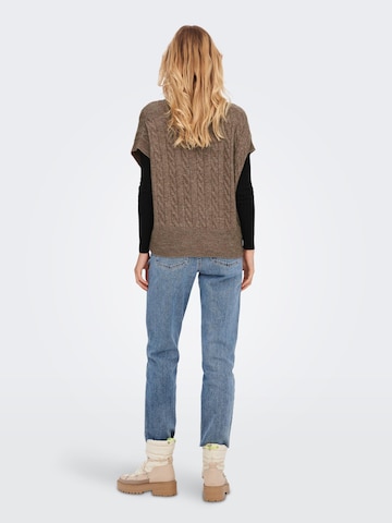 ONLY Sweater 'Melody' in Brown