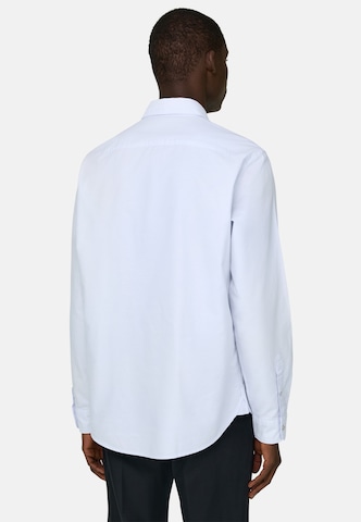 Coupe regular Chemise business Boggi Milano en bleu
