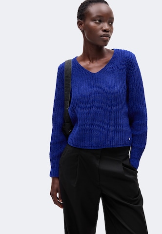 Pullover di monari in blu: lato