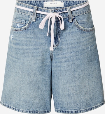 HOLLISTER Regular Farkut värissä sininen: etupuoli