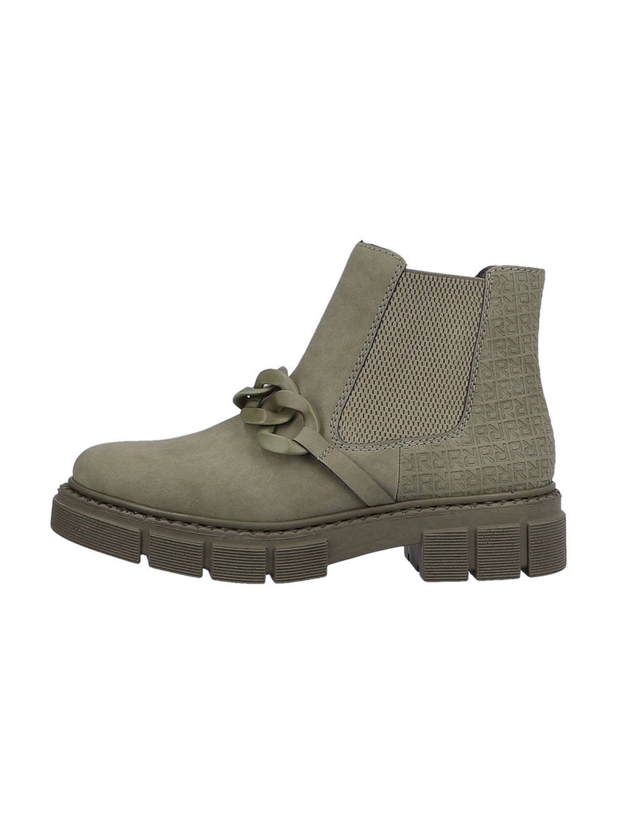 Chelsea Boots Rieker en vert