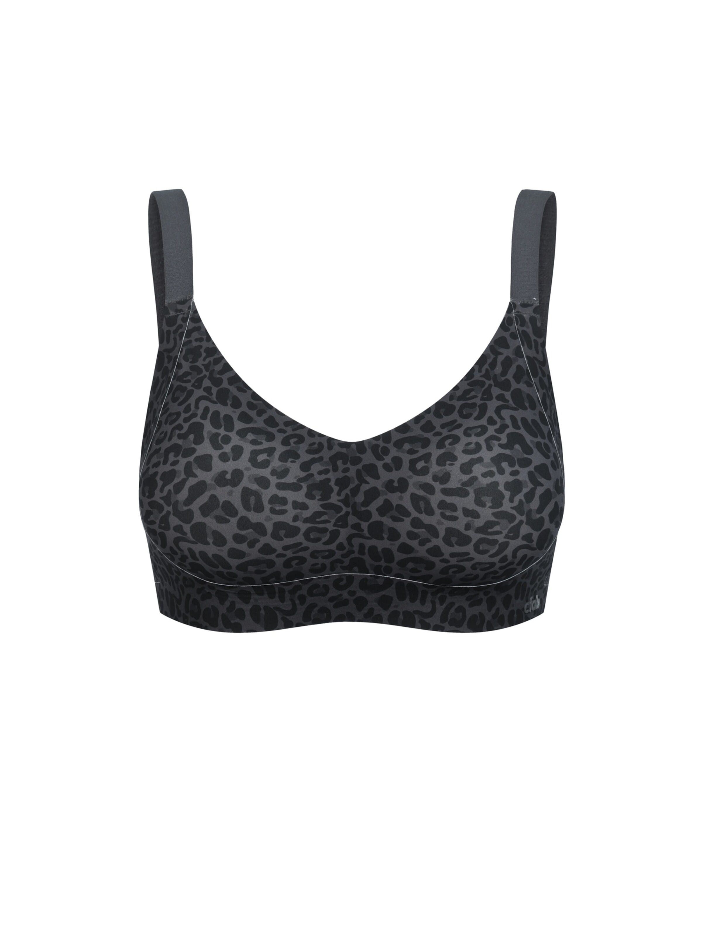 Soutien-gorge 'Seamless Compact Push-Up BH' cfab en noir : devant