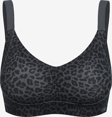 Soutien-gorge 'Seamless Compact Push-Up BH' cfab en noir : devant