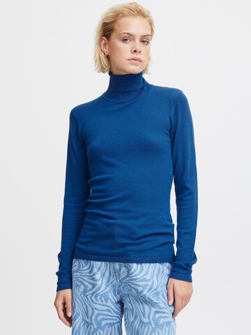 ICHI - Jersey 'MAFA' en azul: frente