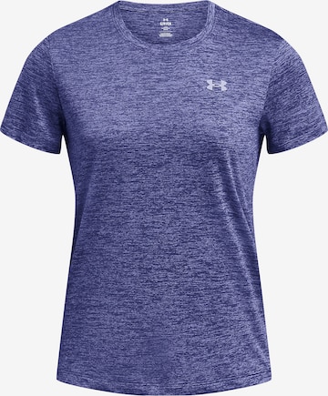 UNDER ARMOUR Performance Shirt 'Tech Twist' in Purple: front