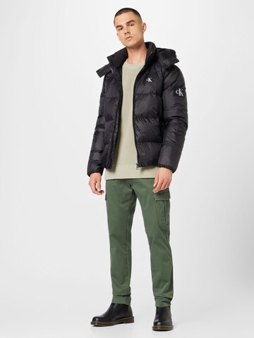 Regular Pantalon cargo 'Scanton' Tommy Jeans en vert