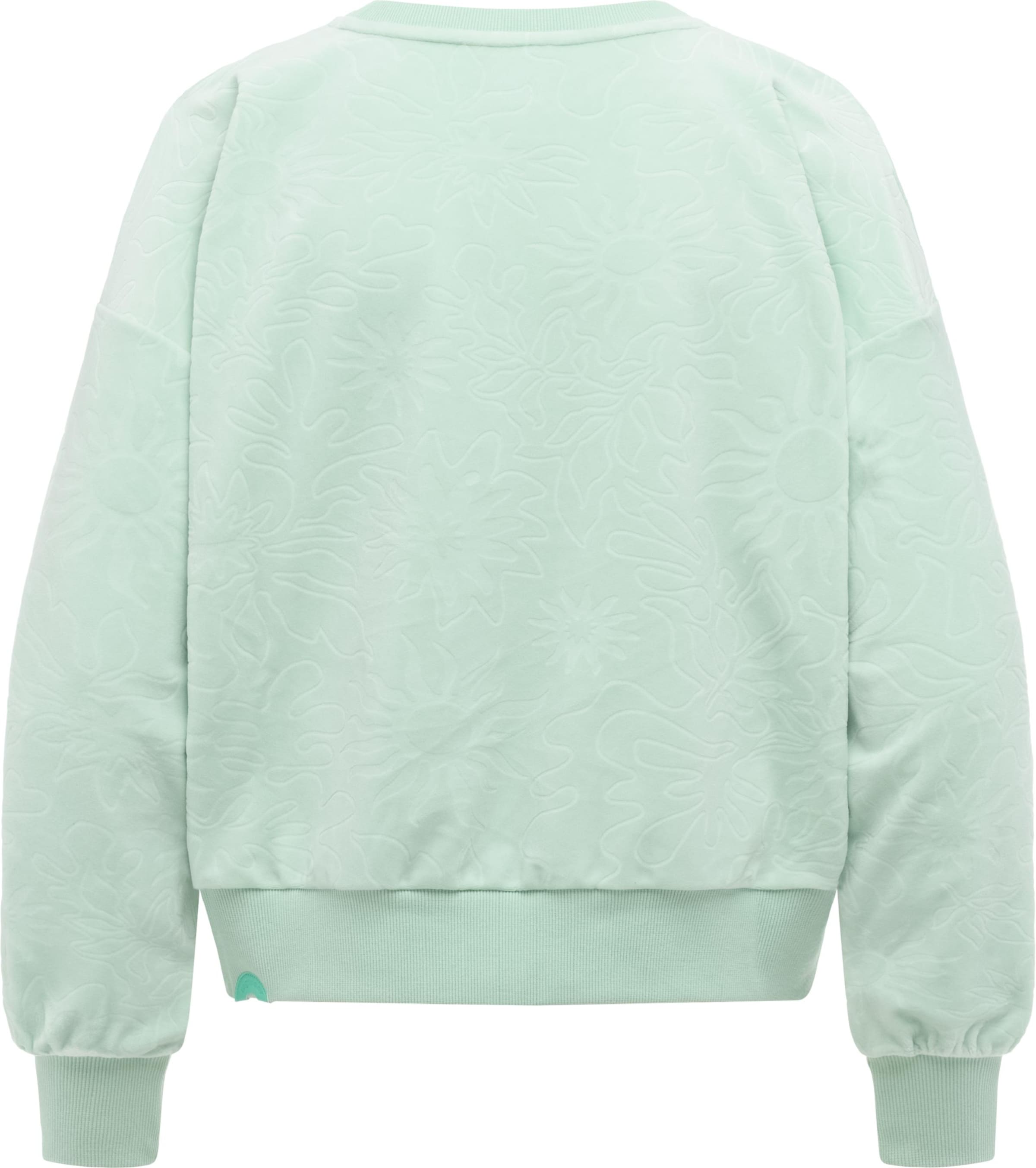 Sweat-shirt 'Wuss Embossed' Ragwear en vert