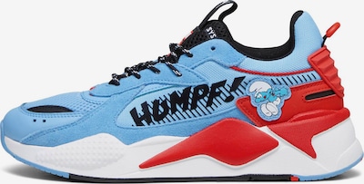 PUMA Platform trainers 'RS-X THE SMURFS' in Light blue / Red / Black / White, Item view