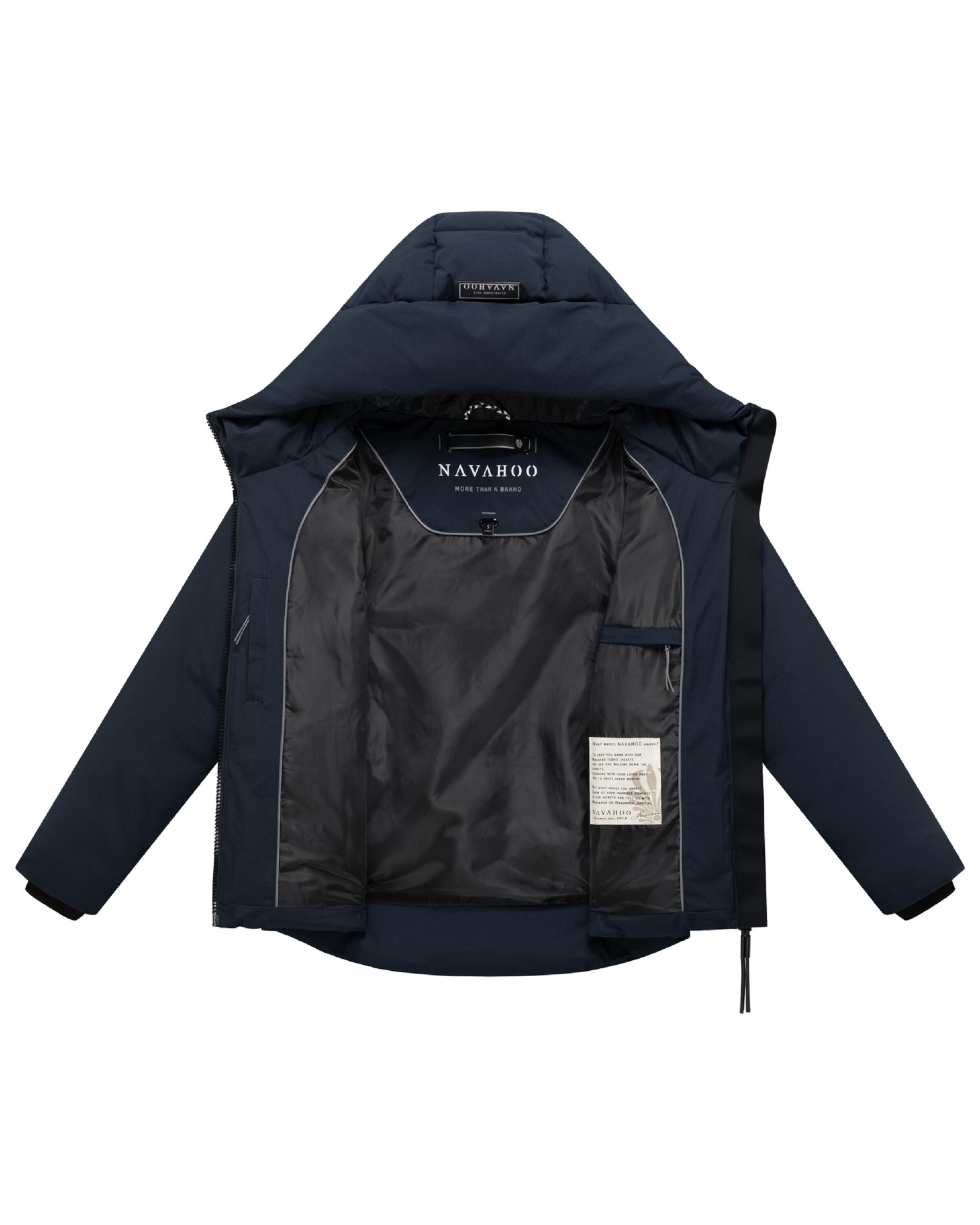 NAVAHOO Functionele jas 'Stepptänzchen XIV' in Blauw