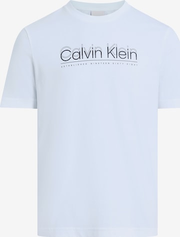 Calvin Klein Shirt in White: front