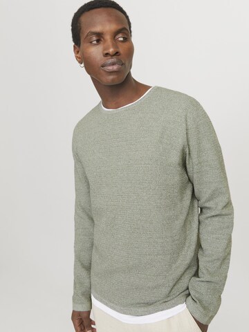 JACK & JONES Pullover in Grün