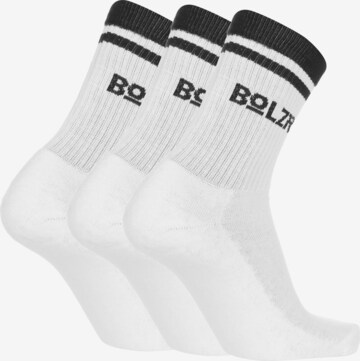 Bolzr Socks in White