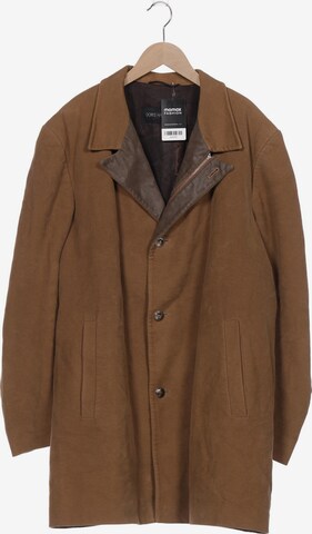 DORIS HARTWICH Jacket & Coat in L-XL in Brown: front